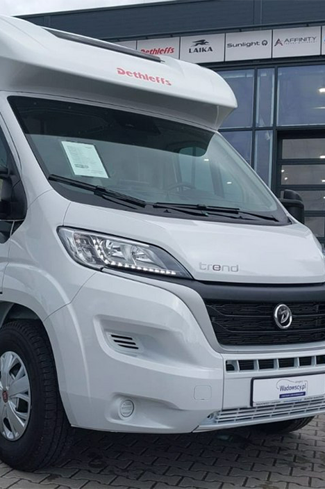Kamper Dethleffs TREND T7057 EB Biała Podlaska lubelskie